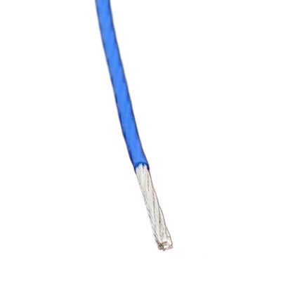 Trunking Solid 5M Audio Speaker Headphone DIY Wire, 10/11/13/14/15/18/20/22/24/26/28/30 AWG High Purity Copper Cable, PTFE Silver Plated Wire Connector Loom ( Color : Blue , Size : 13AWG 2.8mm Sq2.5 )