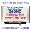 15.6" for Asus Strix Scar III G531GW G531 G531G 240Hz Screen Replacement LCD 40Pins FHD 1920(RGB)*1080 Display Panel Non-Touch view 2