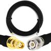 RANGEFUL 15m BNC Male to SMA Male Coaxial Cable  HF-400 Flexible Extension Coax (LMR-400-UF Equivalent)  1m 2m 3m 5m 7m 10m 12m 15m 20m 25m 30m view 1