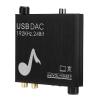 Digital to Analog Audio Converter, 192kHz 24bit DAC Converter with & 3.5mm Headphone Jack, Bass Adjustment, Noise Elimination, Support PCM Audio Format view 1