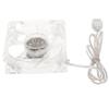 balacoo Small Pet Cooling Fan for Hamster Cage Transparent Design Easy Installation Usb Powered for Travel and Outdoor Use view 1