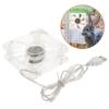 balacoo Small Pet Cooling Fan for Hamster Cage Transparent Design Easy Installation Usb Powered for Travel and Outdoor Use view 2