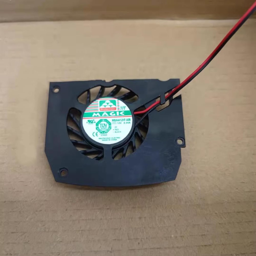 1PC Original NV MBA4412HF-A09 Fan 12V 0.24A 2pin (Screw Version)