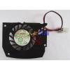 1PC Original NV MBA4412HF-A09 Fan 12V 0.24A 2pin (Screw Version) view 2