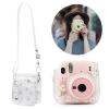 Camera Case, PVC Transparent Daisy Camera Case Bag, Small Camera Bag, Detachable Adjustable Shoulder Strap Camera Case, Camera Shoulder Bag for Mini 11/9/8 Camera view 3