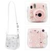 Camera Case, PVC Transparent Daisy Camera Case Bag, Small Camera Bag, Detachable Adjustable Shoulder Strap Camera Case, Camera Shoulder Bag for Mini 11/9/8 Camera view 4