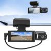 Acouto Dash Camera for Cars 3.16inch Car Driving Recorder Front Rear Recording, Car Dashboard Camera HD Night Vision Car Parking Reversing Monitor with Loop Recording view 2