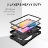 BLCshine Case for Samsung Galaxy Tab S6 Lite 10.4 inch 2022/2020 (SM-P613/P619/P610/P615), Heavy Duty Shockproof Rugged Protective Case with 360 Rotatable KickstandHand/Shoulder Strap - Black view 2