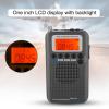 Aircraft Band Radio Receiver VHF Portable Full Band Radio Recorder with Radio Search Mode, Steel TieRod Antenna, and Powerful Memory etc. view 2