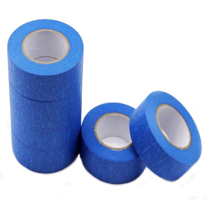 Blue tape masking
