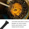 Rebower Braided Cable Sleeve Expandable Sleeving, [for Electronic Wire Protect] - 52.5Feet x 0.1 Inch/Black / 1Pcs view 3