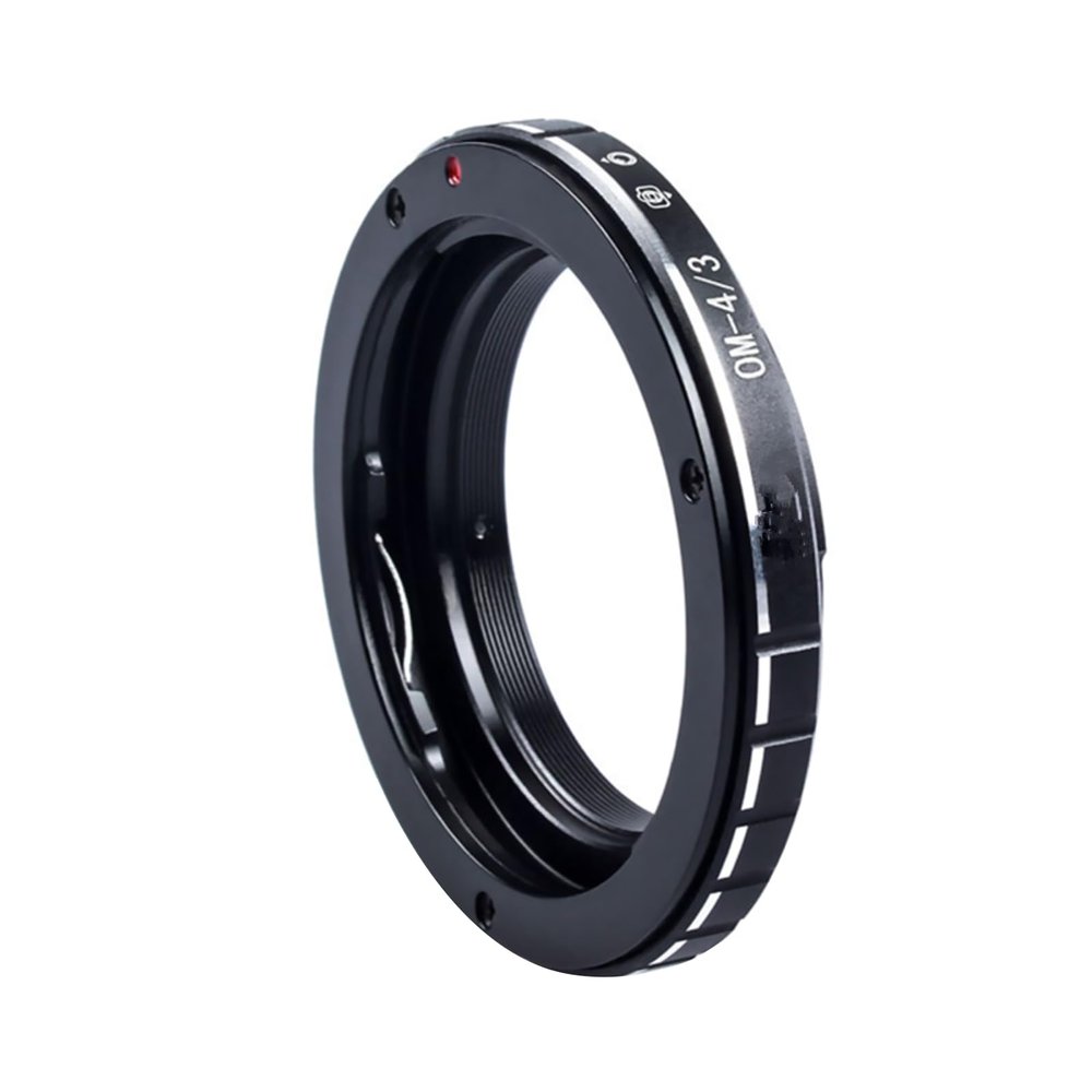 TECKEEN Aluminum OM Lens to 4/3 Cameras Lens Mount Adapter Ring for Olympus