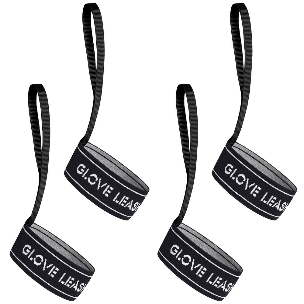 XMJY 2 Pair Men's Ski Glove Leash, Elastic Wrist Straps, Size 8-11