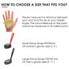 XMJY 2 Pair Men's Ski Glove Leash, Elastic Wrist Straps, Size 8-11 view 4