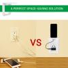 Raguso Outlet Shelf, Plug Shelf ABS Simple Easy Use Phone Charging Holder for Garage view 4