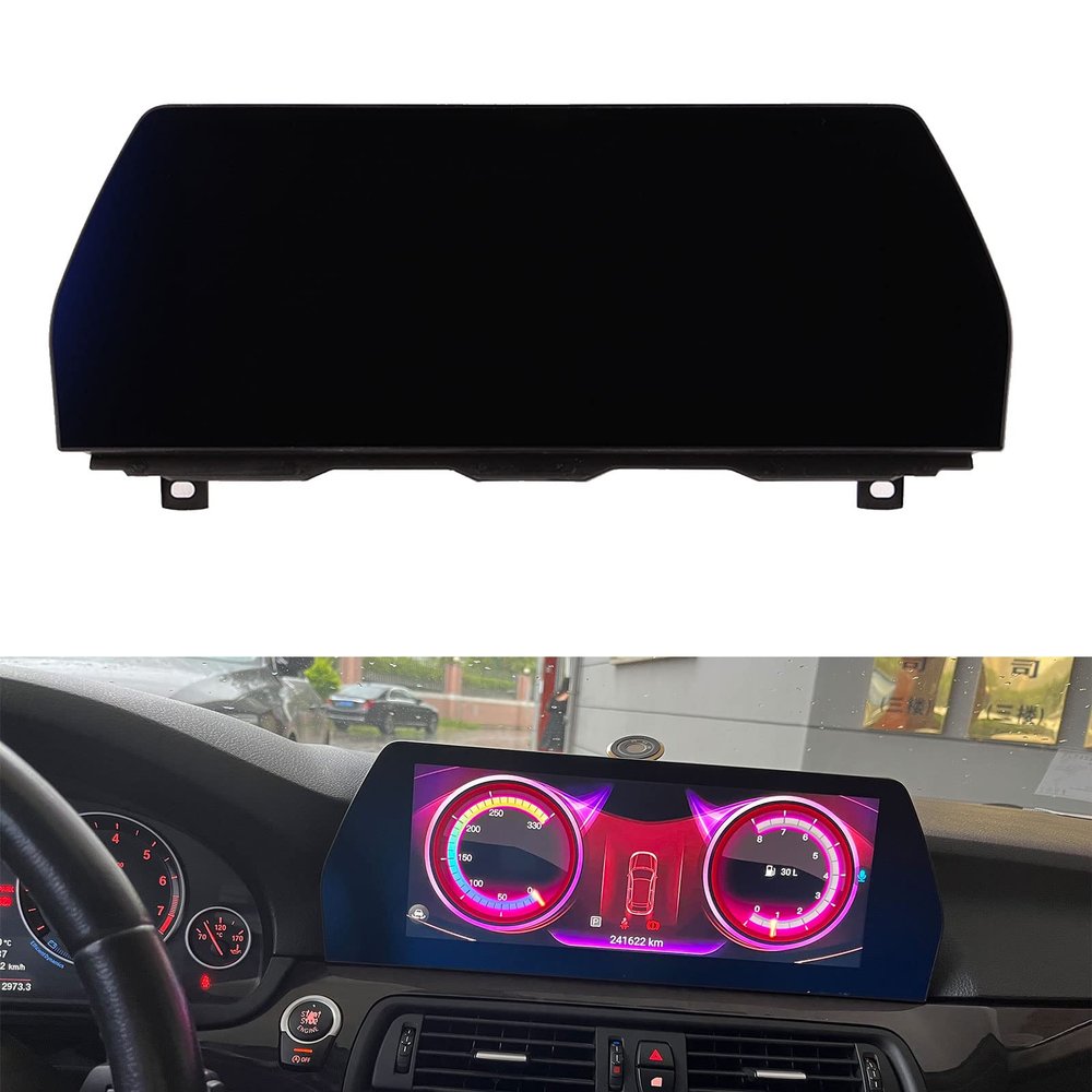 12.3'' Car Stereo GPS Navigation for BMW 5 Series F10/F11 X3 F25 2011-2017 CIC NBT Autoradio with Wireless Carplay Android 12 Radio with Bluetooth,WiFi,SWC,Mirror Link