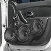 BBAUER 2pcs 4 Inches Metal Glossy Audio Speaker Cover Mesh Subwoofer Grill Horn Guard Decorative Circle Grille Protector Black for Car (Size : 6.5 inch) view 3