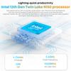 CHUWI MiniBook X 2-in-1 Laptop 10.51", 16GB LPDDR5 512GB SSD, Intel N150 (up to 3.6GHz), Windows 11 Convertible Laptop, 2TB SSD Expand, FHD IPS 2K Touchscreen, Backlit Keyboard, WiFi 6, BT5.2 view 3