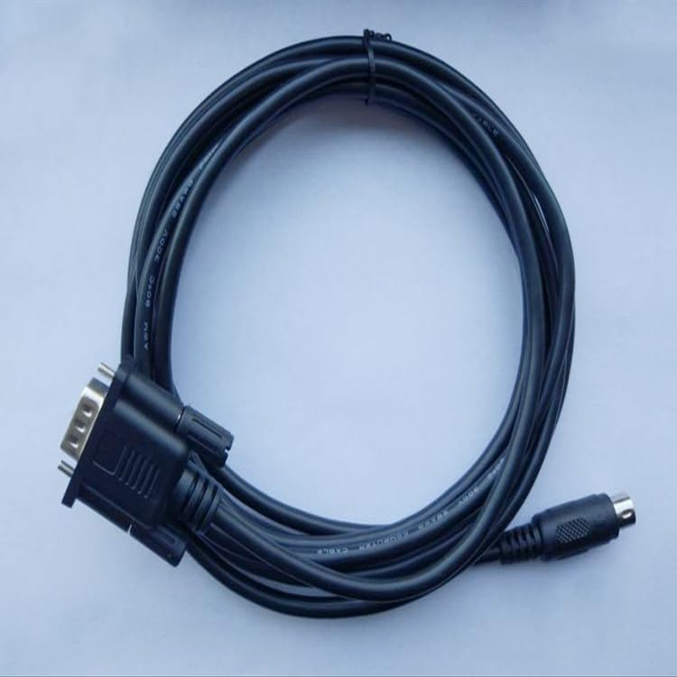 Compatible TK6100-FX PLC Cable Touch Screen TK6100,TK6102 Series Connect FX Series Cable Black : 10m