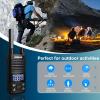 KETELESE T1 Two Way Radio, FRS Walkie Talkies with Earpiece, Long Range Walkie Talkies for Adults, USB C Rechargeable 2 Way Radio, NOAA, VOX, Group Call for Traveling Biking Camping Hiking, 6 Pack view 2