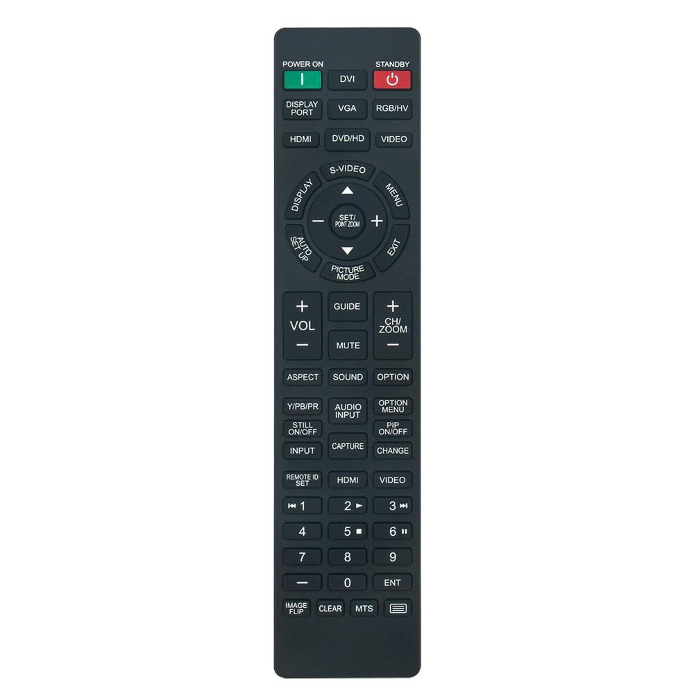 AIDITIYMI RU-M117 RU-M121 Replacement Remote Compatible with NEC LCD Display Monitor P461 V423 V463 V552 P401 P521 P551 X401S P462 P552 P703 S401