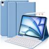 KBCASE for iPad Air 11 inch (M3/M2) 2025/2024 Case with Keyboard, Keyboard Case for iPad Air 5th/4th Gen/for iPad Pro 11 2018, Detachable Wireless Keyboard Tablet Case with Pencil Holder(Sky Blue) view 1