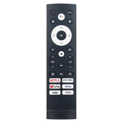ERF3N90H New Replacement Voice Remote Control fit for Hisense U7H QLED Series Smart TV 55U7G 65U7G 75U7G 55U8H 65U8H 75U8H 43A6H 43A65H 43A68H 50A6H 50A65H 50A68H 55A6H 55A65H