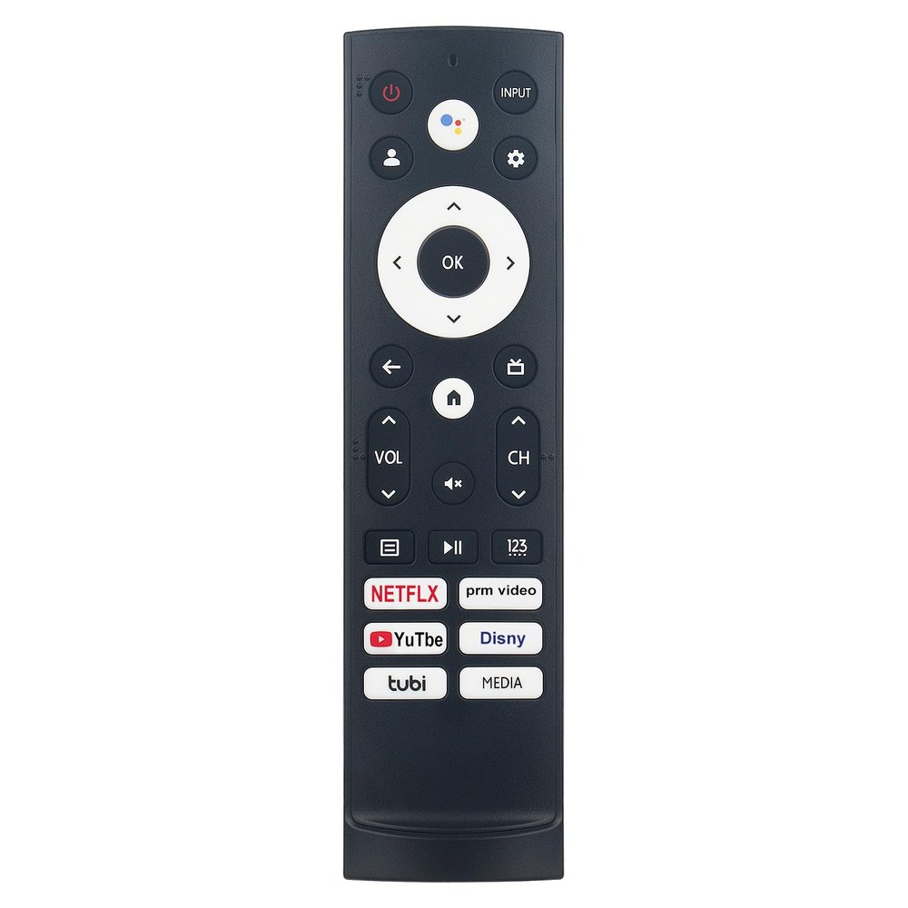 ERF3N90H New Replacement Voice Remote Control fit for Hisense U7H QLED Series Smart TV 55U7G 65U7G 75U7G 55U8H 65U8H 75U8H 43A6H 43A65H 43A68H 50A6H 50A65H 50A68H 55A6H 55A65H