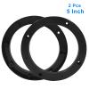 BokWin 2 Pcs Universal Fit Car Speaker Spacer 5 Inch Adaptor Ring Mounting Bracket Plastic Car Stereo Speakers Spacer(Black) view 2