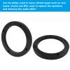 BokWin 2 Pcs Universal Fit Car Speaker Spacer 5 Inch Adaptor Ring Mounting Bracket Plastic Car Stereo Speakers Spacer(Black) view 4