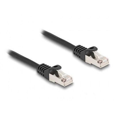DELOCK Cable RJ50 Male to RJ50 Male S/FTP 0.25m Black Brand