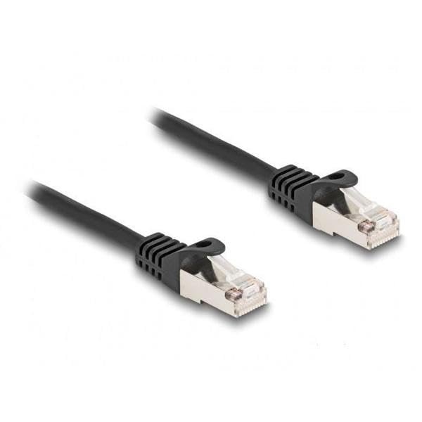 DELOCK Cable RJ50 Male to RJ50 Male S/FTP 0.25m Black Brand