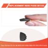 Bwake 4 Pairs Replacement Nose Pieces Pads for Maui Jim Makaha/Sandy Beach/Ho'okipa/Kanaha/Turtle Bay/Banyans/Hapuna Sunglasses - Black view 4