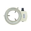 VAKUUM Lab Microscope Slides Adjustable 6500K 144 LED Ring Light for Industry Stereo Microscope Lens Microscope Parts (Color : White) view 1