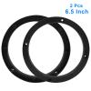 BokWin 2 Pcs Universal Fit Car Speaker Spacer 6.5 Inch Adaptor Ring Mounting Bracket Plastic Car Stereo Speakers Spacer(Black) view 2