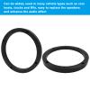 BokWin 2 Pcs Universal Fit Car Speaker Spacer 6.5 Inch Adaptor Ring Mounting Bracket Plastic Car Stereo Speakers Spacer(Black) view 4