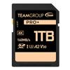 TEAMGROUP PRO 1TB UHS-I U3 A2 V30 4K UHD Read/Write Speed up to 160/120MB/s SDXC Memory Card for Professional Vloggers, Filmmakers, Photographers & Content Curators TPPSDX1TIA2V3001 view 1