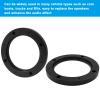 BokWin 2 Pcs Universal Fit Car Speaker Spacer 4 Inch Adaptor Ring Mounting Bracket Plastic Car Stereo Speakers Spacer(Black) view 4