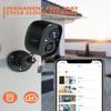 Dzees Security Camera Outdoor Wireless - Battery Powered WiFi Outdoor Camera Wireless, Smart Bird Feeder with Camera, AI Identify Bird Species, Auto Capture Bird Videos view 3