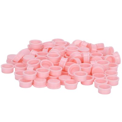 500pcs Glue Cup, Grafting Eyelash Glue Delay Container Eyelash Grafting Extension Tool