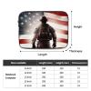 American Flag Soldier Print Laptop Case Waterproof Shock Resistant Computer Sleeve Case Laptop Protector for Travel Work 10 inch view 4