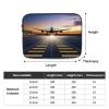 Airport Print Laptop Case Waterproof Shock Resistant Computer Sleeve Case Laptop Protector for Travel Work 10 inch view 4