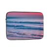 Beach with Sunset Print Laptop Case Waterproof Shock Resistant Computer Sleeve Case Laptop Protector for Travel Work 10 inch view 1