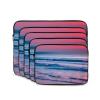 Beach with Sunset Print Laptop Case Waterproof Shock Resistant Computer Sleeve Case Laptop Protector for Travel Work 10 inch view 2