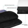 Beach with Sunset Print Laptop Case Waterproof Shock Resistant Computer Sleeve Case Laptop Protector for Travel Work 10 inch view 3