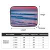 Beach with Sunset Print Laptop Case Waterproof Shock Resistant Computer Sleeve Case Laptop Protector for Travel Work 10 inch view 4