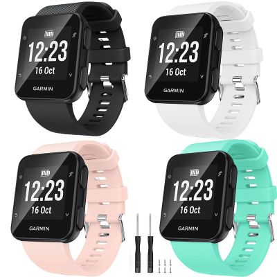 BaayCerrie for Garmin Forerunner 35 Watch Band Replacement, Soft Silicone Strap Wristband Compatible with Forerunner 35 Smartwatch