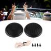 Car Speaker, Black 20W Mini Car Speaker Audio Round Stickable Loudspeaker Automobile Speaker with Glue Lightweight Travel Speaker for Car Truck Vehicle view 3