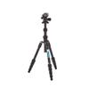 3 Legged Thing Punks Corey 2.0 Magnesium Alloy Ultra-Compact Travel Tripod - Adjustable, Multi-use Camera Tripod with Three Detachable Legs Darkness/Matte Black (COREY2.0) view 1