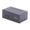 StarTech.com 2-Port Dual-Monitor DisplayPort KVM Switch, 4K 60Hz, 2X USB 5Gbps Hub Ports, 2X USB 2.0 HID Ports, Hotkey and Push-Button Switching, TAA Compliant (P2DD46A2-KVM-SWITCH) view 1